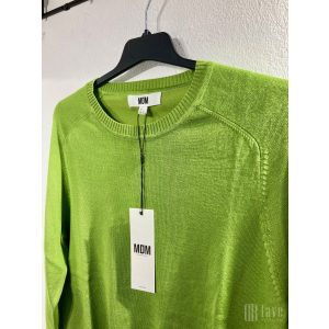 Md'M ● Sweater ● zöld kötött hosszú ujjú pulóver