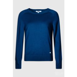   Md'M ● Sweater ● kék kötött hosszú ujjú pulóver