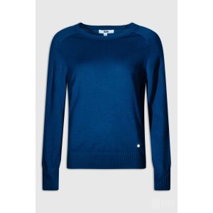 Md'M ● Sweater ● kék kötött hosszú ujjú pulóver