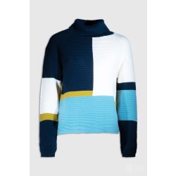   Md'M ● Sweater ● színes kötött hosszú ujjú garbó