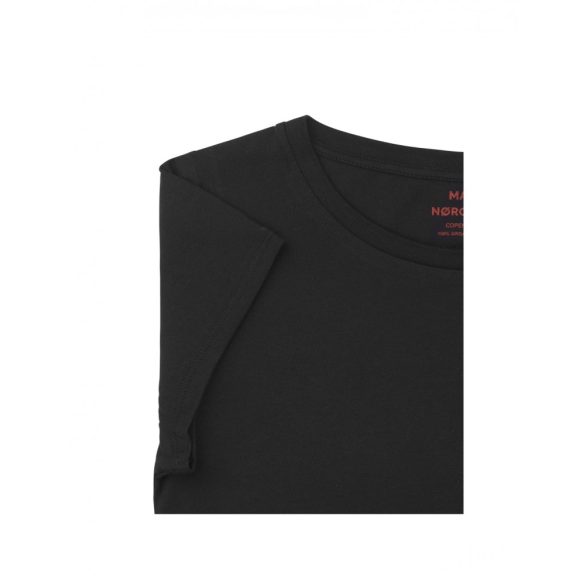 Mads Nørgaard ● Organic Favorite Teasy Tee ● fekete rövid ujjú póló