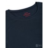 Mads Nørgaard ● Organic Favorite Teasy Tee ● sötétkék rövid ujjú póló