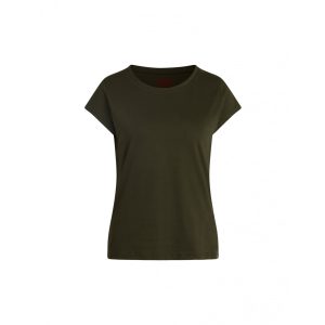 Mads Nørgaard ● Organic Favorite Teasy Tee ● khaki rövid ujjú póló