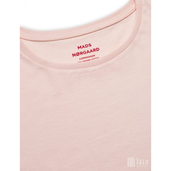 Mads Nørgaard ● Organic Favorite Teasy Tee ● rózsaszín rövid ujjú póló