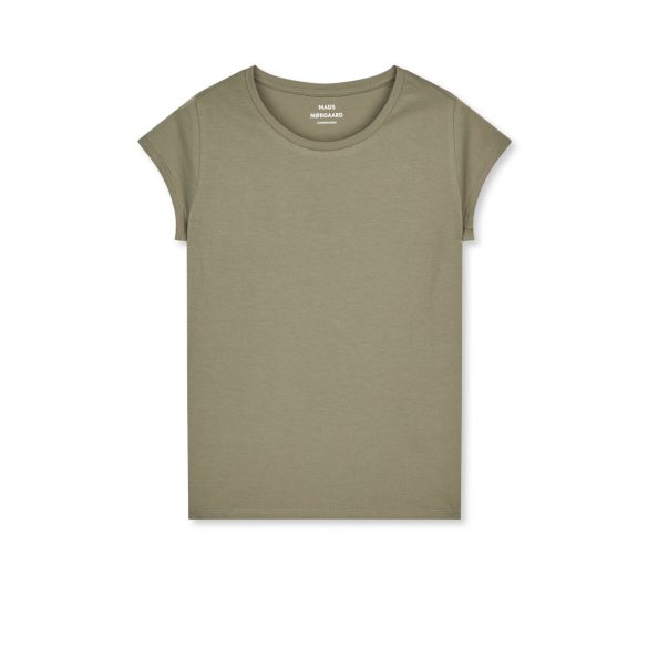 Mads Nørgaard ● Organic Favorite Teasy Tee ● világoskhaki rövid ujjú póló