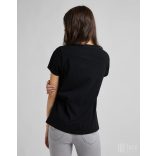 Lee ● Logo Tee ● fekete rövid ujjú póló 