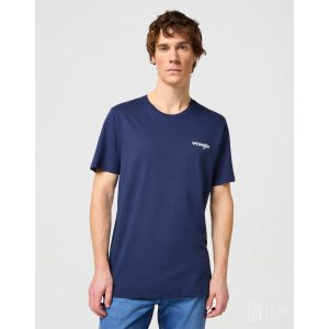 Wrangler ● 2Pack Sign Off ● sötétkék és fehér rövid ujjú póló csomag