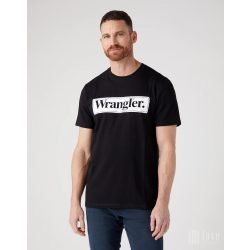 Wrangler ● Wrangler Tee ● fekete rövid ujjú póló