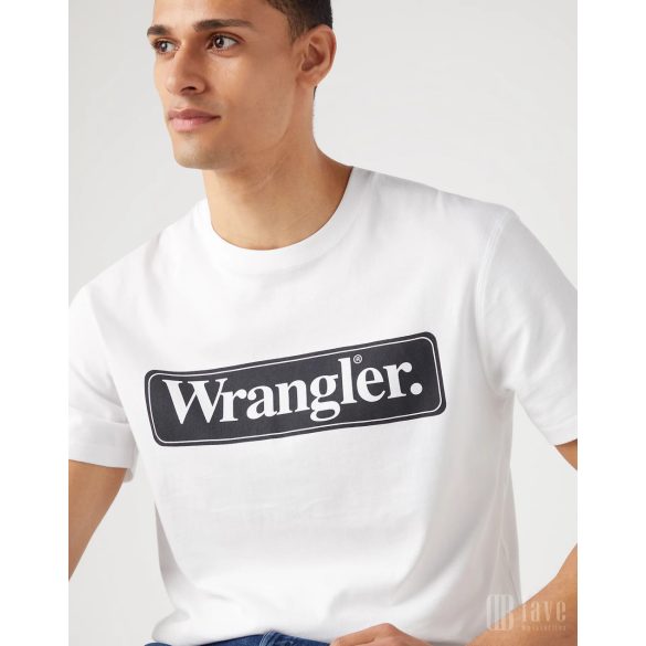 Wrangler ● Wrangler Tee ● fehér rövid ujjú póló