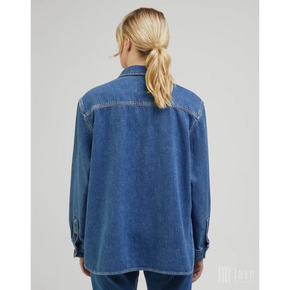 Lee ● Seasonal Shirt ● kék koptatott hoszú ujjú ing