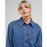 Lee ● Seasonal Shirt ● kék koptatott hoszú ujjú ing