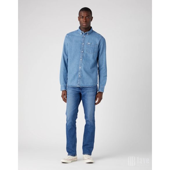 Wrangler ● Greensboro ● kék koptatott farmernadrág