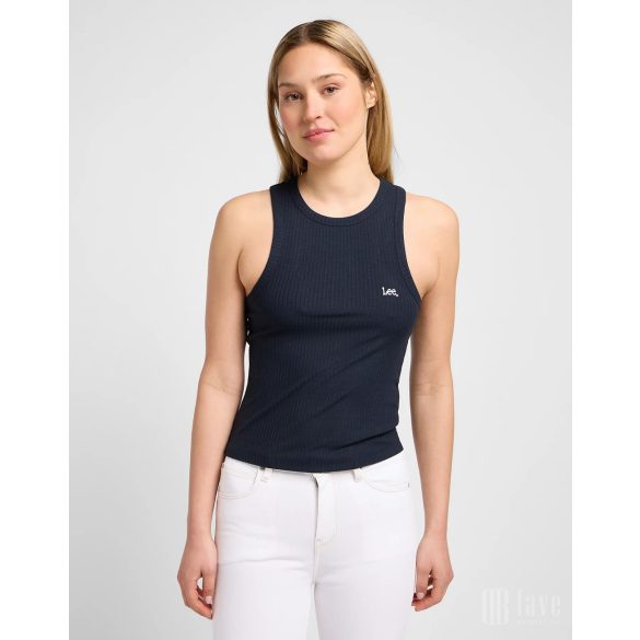 Lee ● Ribbed Tank ● fekete trikó