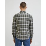Lee ● Button Down Shirt ● zöld kockás hosszú ujjú ing