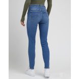 Lee ● ForeverFit ● kék koptatott skinny farmer