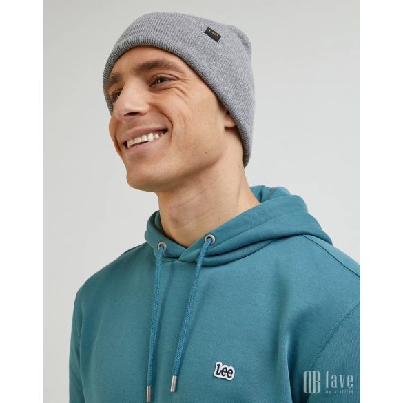 Lee ● Essential Beanie ● szürke melange kötött sapka