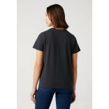 Wrangler ● Regular Tee ● fekete rövid ujjú póló