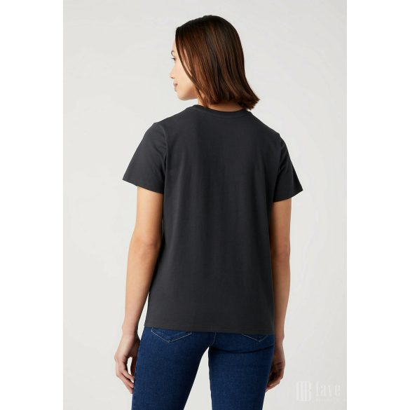 Wrangler ● Regular Tee ● fekete rövid ujjú póló