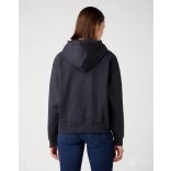 Wrangler ● Regular Hoodie ● fekete kapucnis pulóver