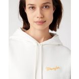 Wrangler ● Regular Hoodie ● fehér kapucnis pulóver