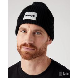 Wrangler ● Rib Beanie ● fekete kötött sapka