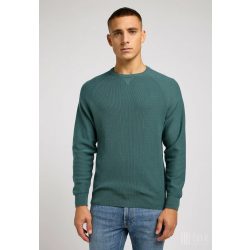 Lee ● Raglan Crew Knit ● zöld kötött pulóver