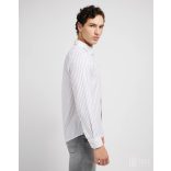 Lee ● Button Down Shirt ● khakizöld csíkos hosszú ujjú ing