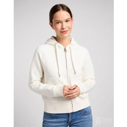 Lee ● Zip Through Hoodie ● ekrü kapucnis kardigán