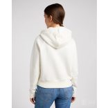 Lee ● Zip Through Hoodie ● ekrü kapucnis kardigán