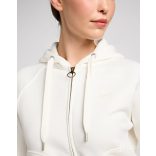 Lee ● Zip Through Hoodie ● ekrü kapucnis kardigán