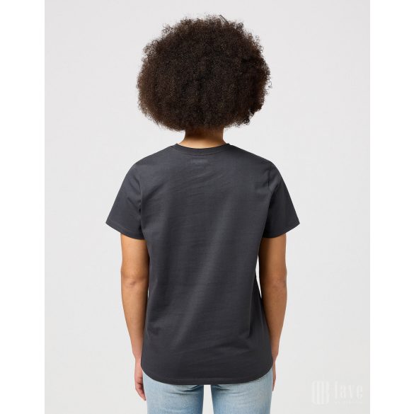 Wrangler ● Regular Tee ● fekete rövid ujjú póló