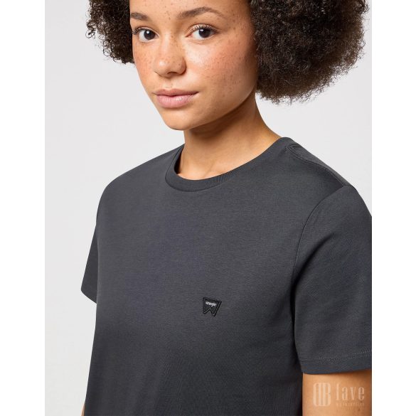 Wrangler ● Regular Tee ● fekete rövid ujjú póló