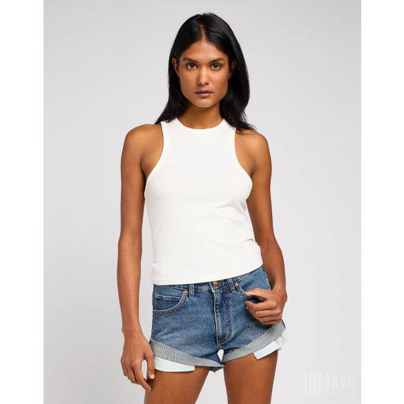 Lee ● Ribbed Tank ● törtfehér trikó
