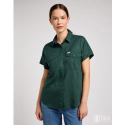 Lee ● Drapey Shirt ● zöld rövid ujjú ing