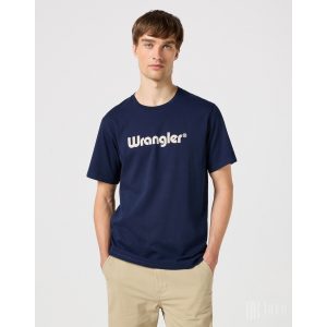 Wrangler ● Logo Tee ● sötétkék rövid ujjú póló