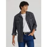 Wrangler ● 27MW Shirt ● fekete hosszú ujjú farmering