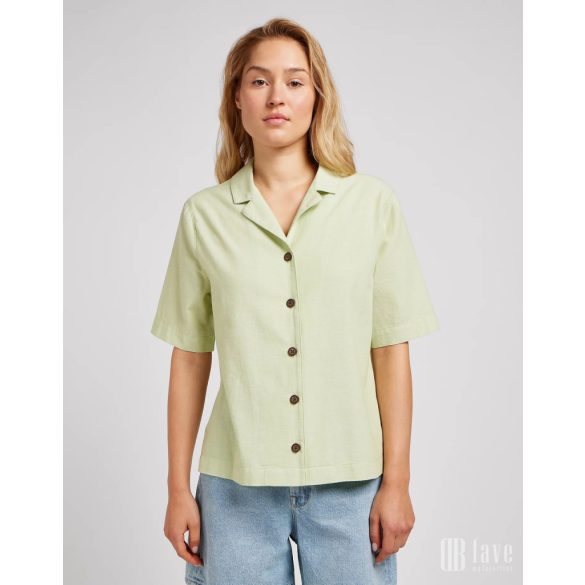 Lee ● Camp Shirt ● zöld rövid ujjú ing