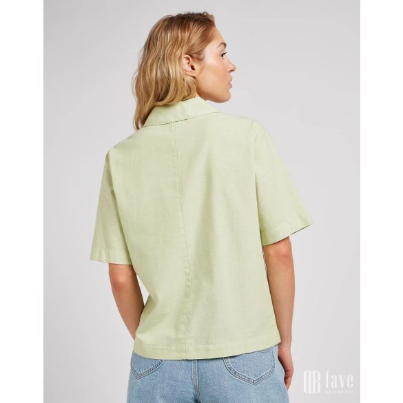 Lee ● Camp Shirt ● zöld rövid ujjú ing