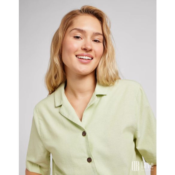 Lee ● Camp Shirt ● zöld rövid ujjú ing