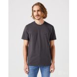Wrangler ● Sign Off Tee ● fekete rövid ujjú póló