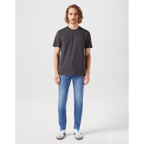 Wrangler ● Sign Off Tee ● fekete rövid ujjú póló
