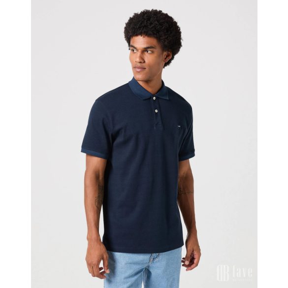 Wrangler ● Polo Shirt ● sötétkék rövid ujjú piké póló