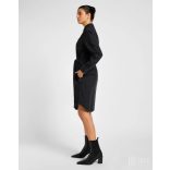 Lee ● All Purpose Shirt Dress ● fekete galléros hosszú ujjú ingruha