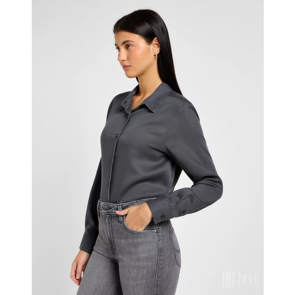 Lee ● Pocketless Shirt ● szürke hosszú ujjú ing