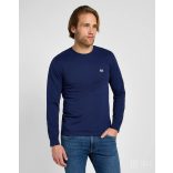 Lee ● Patch Logo Tee ● kék hosszú ujjú póló 