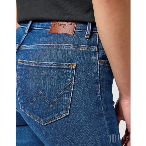 Wrangler ● High Skinny ● középkék farmernadrág