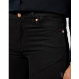Wrangler ● World Wide ●  széles egyenes szárú fekete farmernadrág