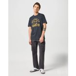Wrangler ● Americana Tee ● fekete feliratos rövid ujjú póló