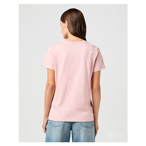 Wrangler ● Regular Tee ● rózsaszín rövid ujjú póló