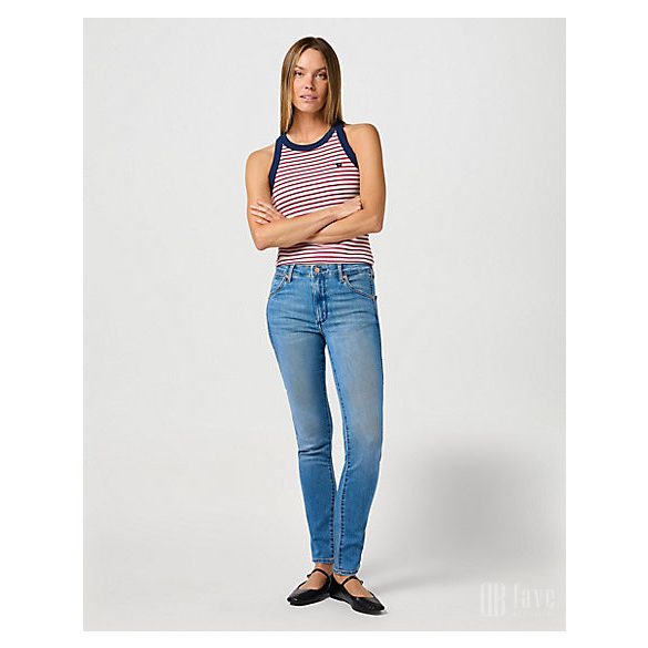 Wrangler ● Ringer Tank ● csíkos pamut trikó